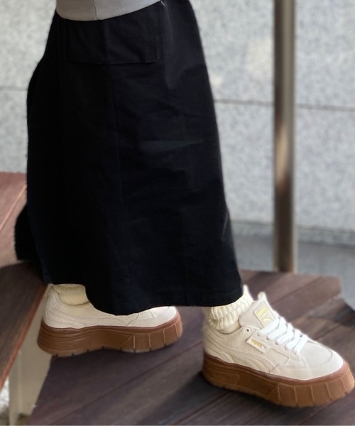 新品【PUMA】プーマ　メイズ スタック ソフト 厚底　スニーカー　25cm PUMA スニーカー PUMA/プーマ メイズ スタック ソフト