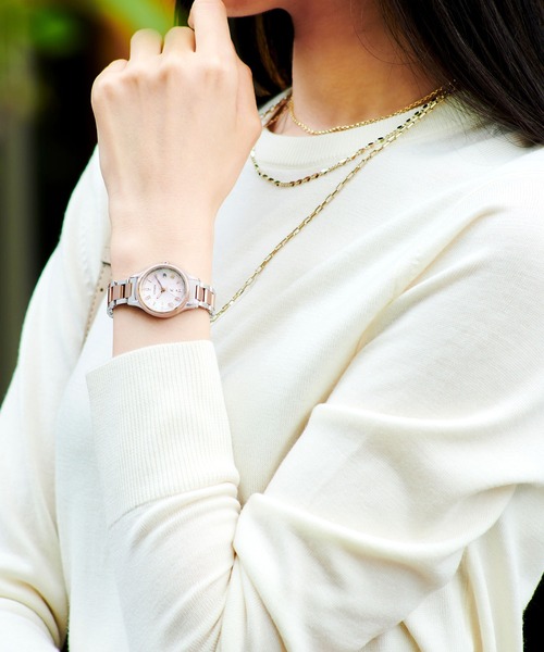 XC 腕時計 xC クロスシー hikari collection 光発電エコ・ドライブ電波