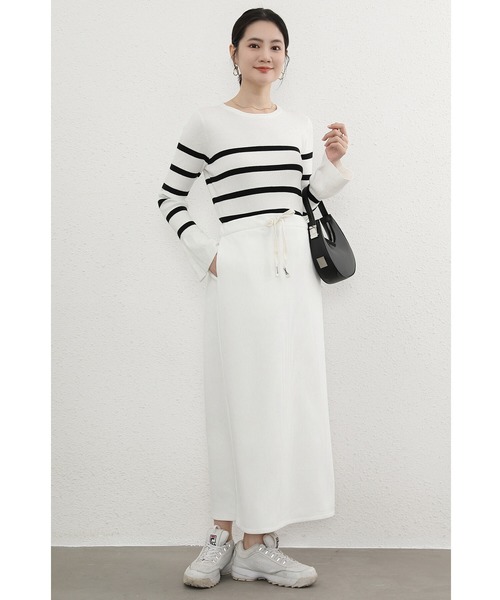 Cinderella（シンデレラ） スカート ロングスカート 裏起毛 温かい 冬