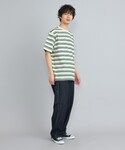 tシャツ USAコットンマルチボーダーTシャツ...の詳細画像5