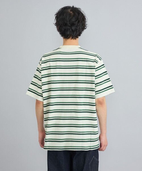 coen（コーエン） tシャツ USAコットンマルチボーダーTシャツ メンズ