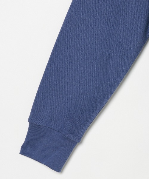 three dots（スリー ドッツ） パーカー コンパクトパイル ジップ