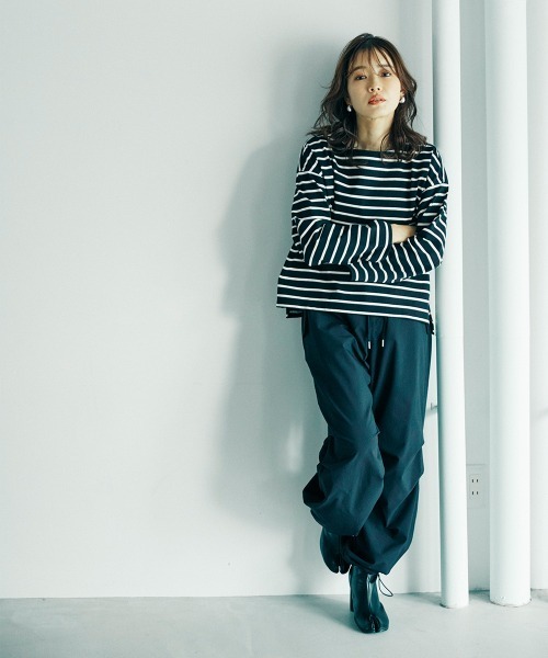 sail tシャツ 「sail」ボーダーカットソー 小さいサイズ「低身長