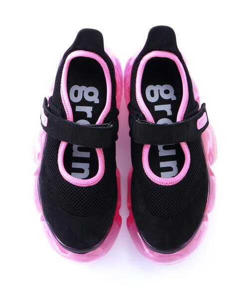 grounds スニーカー / グラウンズ 別注MARY JANE PINK RF レディース 
