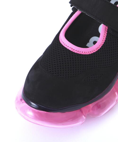 grounds スニーカー / グラウンズ 別注MARY JANE PINK RF レディース 