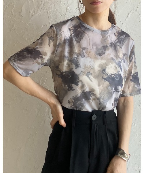 【シャープに決まる大胆シルエット♡】CHANEL Tシャツ Confirm tシャツ ベーシック / リンガー ルーズシルエット