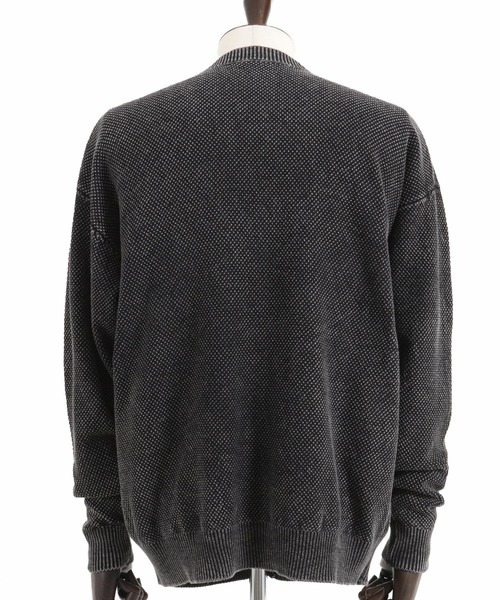 CAMBIO（カンビオ） カーディガン mcg3494-Stonewashed Waffle Knit