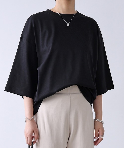 tシャツ シルケットギャザープルオーバー レディース Droitelautreamont｜シルケットギャザープルオーバー | Rakuten
