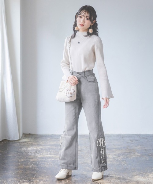 repipi armario（レピピアルマリオ） ブーツ ヒールレースアップブーツ