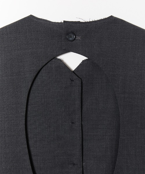 ラインヴァンド　ブラウン　ベスト leinwande ベスト ジレ 「leinwande（ラインヴァンド）」Wool