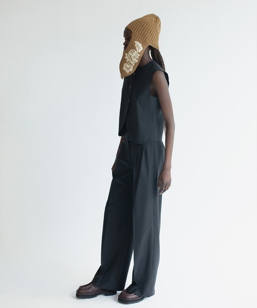 leinwande ベスト ジレ 「leinwande（ラインヴァンド）」Wool