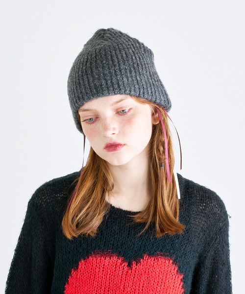 ニット帽 ニットキャップ MIXカラーニットキャップ レディース