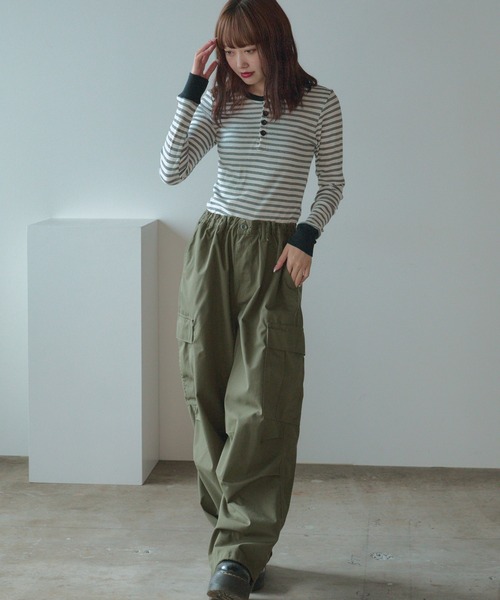 Robert P. Miller tシャツ R.P.miller/ミラー Panel ribbed