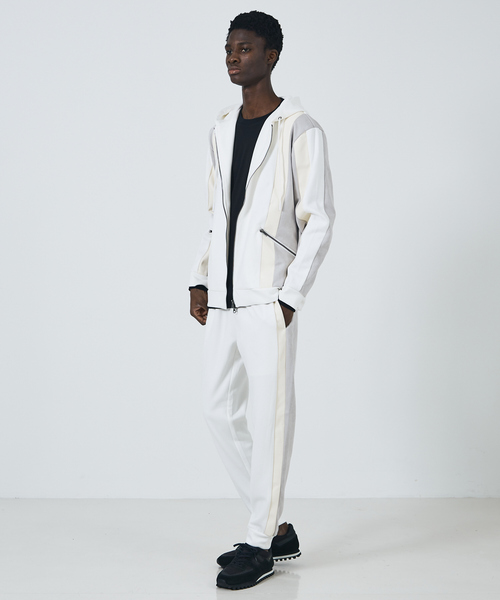 5351 POUR LES HOMMES パンツ 「セットアップ対応」ストレッチ