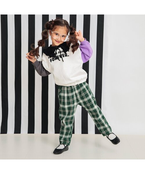 BREEZE つけ襟 付け襟 ニット付け衿 キッズ 子供 女の子