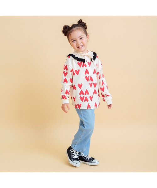 BREEZE つけ襟 付け襟 ニット付け衿 キッズ 子供 女の子