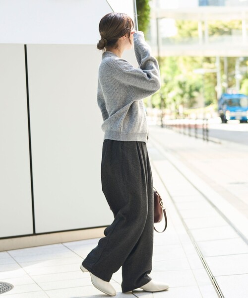 RONEL パンツ ネップツイードバルーンパンツ レディース : ZOZOTOWN