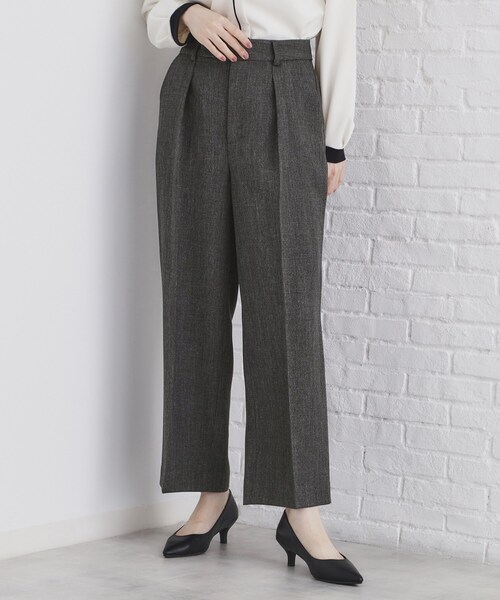 新品未使用タグ付き）IENA 花柄ワイドパンツ サイズ36 IENA 花柄