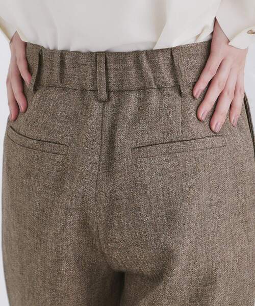 index（インデックス） パンツ 「美人百花掲載」ヴィンテージツイード