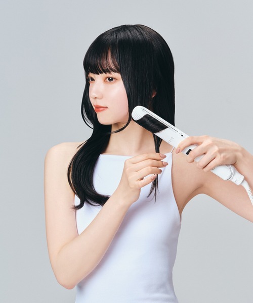 9012 ION STRAIGHT IRON ホワイト CREATEs カールアイロン 9012 イオンストレートアイロン
