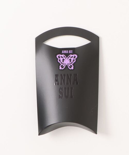 ANNA SUI（アナスイ） チョーカー 蝶モチーフ ネックレス バラモチーフ