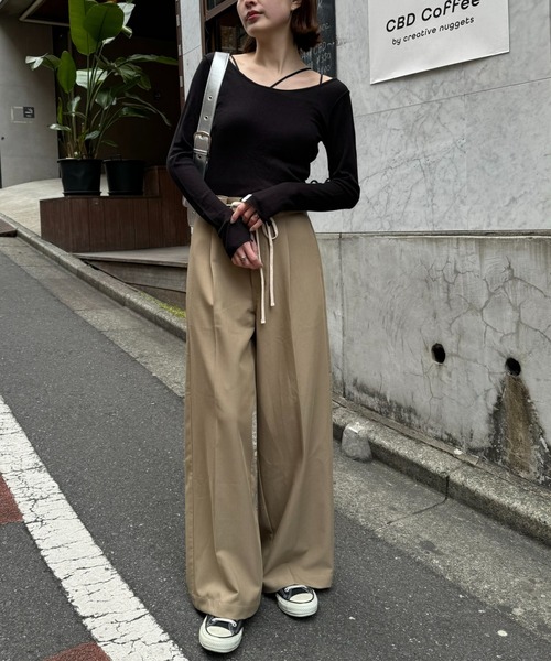 tシャツ シャイニーキャミセットシアーカットソー レディース セール】シャイニーキャミセットシアーカットソー（Tシャツ