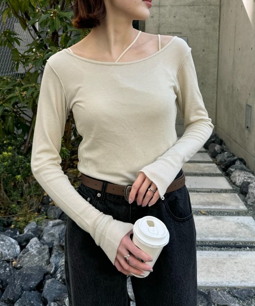 【AP STUDIO】最終値下げ美品シアーワッフルTシャツ New シアーワッフルTシャツ（Tシャツ／カットソー）｜AP STUDIO