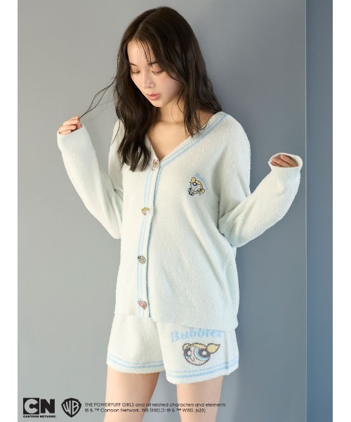 SNIDELHOME The Powerpuff Girls ニットカーディガン