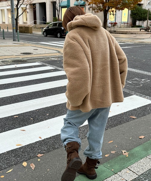 CANAL JEAN（キャナルジーン） コート アウター El mar フードボア