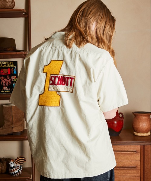 Schott N.Y.C シャツ Schott/ショット/CN WORK SHIRT BORN IN