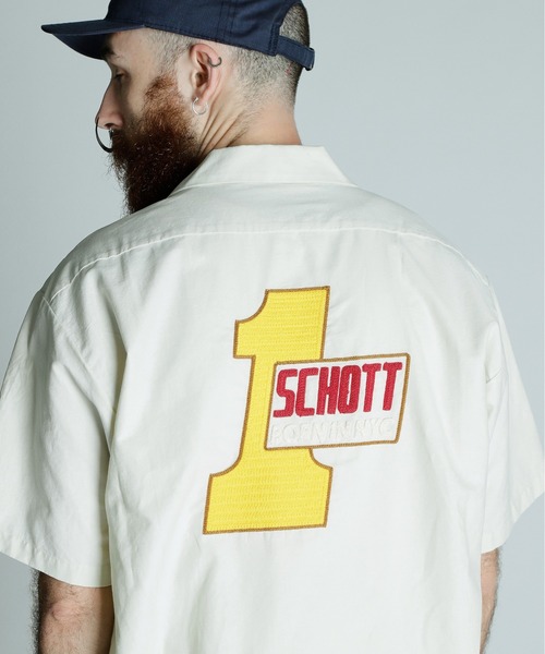 Schott N.Y.C シャツ Schott/ショット/CN WORK SHIRT BORN IN