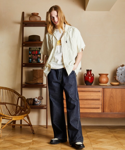 Schott N.Y.C シャツ Schott/ショット/CN WORK SHIRT BORN IN