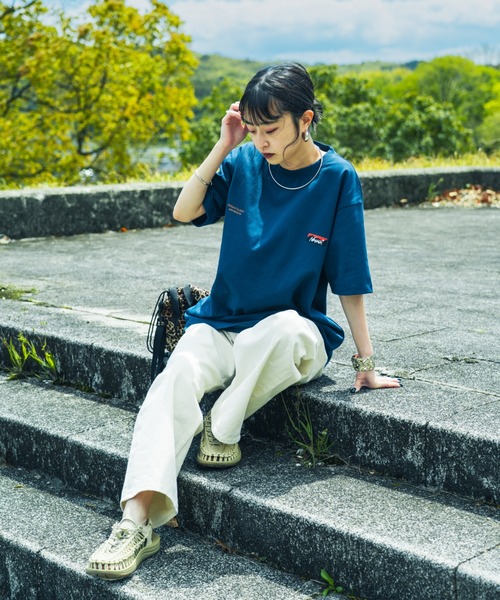 NANGA tシャツ 「NANGA/ナンガ」 別注 ブランドロゴ刺繍