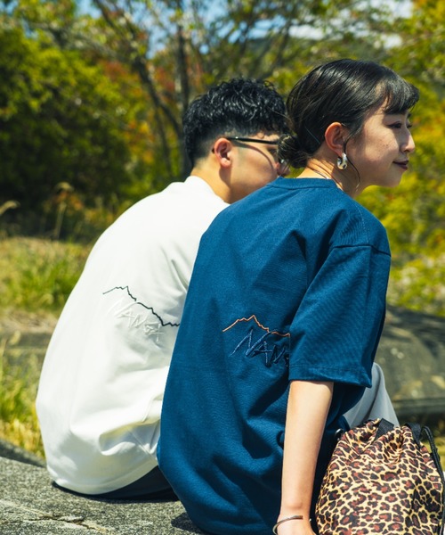 NorthFilingAwesomeさま専用 NANGA tシャツ 「NANGA/ナンガ」 別注 ブランドロゴ刺繍