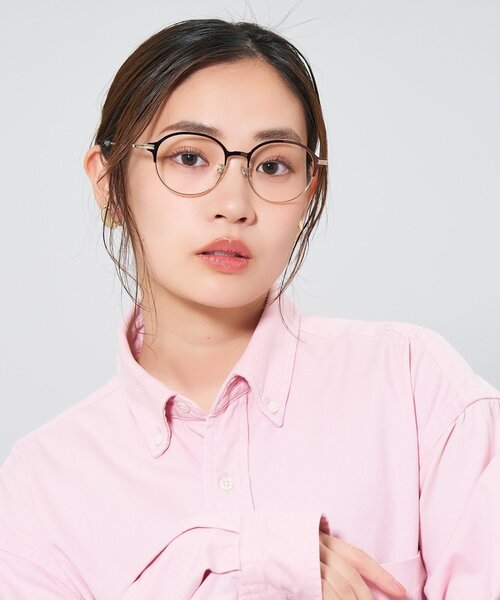 Zoff 伊達メガネ メガネ 眼鏡 ボストン型 メガネ｜伊達メガネ｜リボン