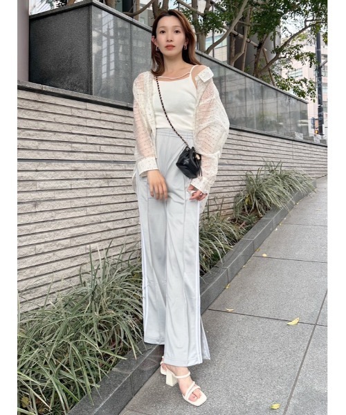 snidel シアーシャツ　新品未使用 snidel シアーシャツ