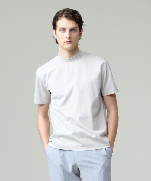 J.PRESS（J.プレス） tシャツ シルクのような光沢感の上品Tシャツ「UV