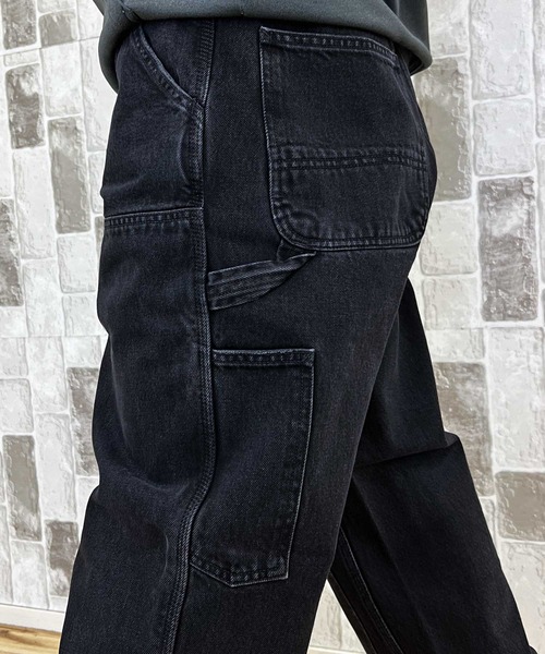 Carhartt ジーンズ WIP ワイドシルエット ダブルニーパンツ