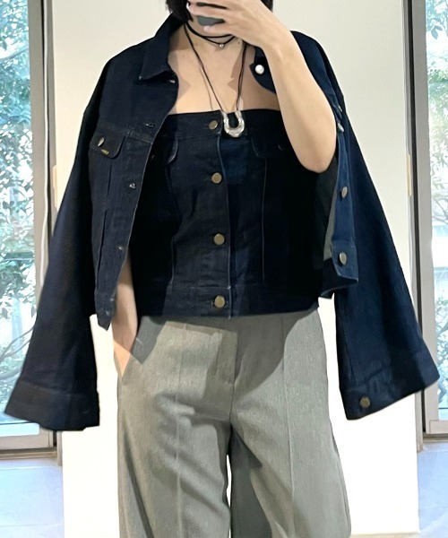 styling/ デニムジャケット gジャン 「セットアップ対応