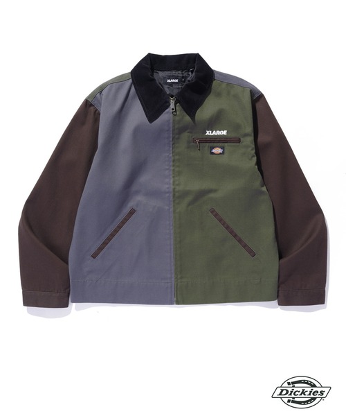 Dickies XLARGE ブラック ワークジャケット　M 　お値下げ可能⭕️ Dickies ブルゾン アウター XLARGE×DICKIES WORK JACKET メンズ