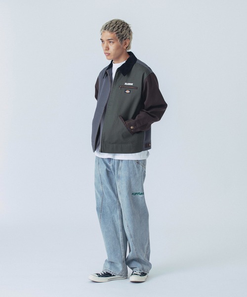 【XLARGE×dickies ワークジャケット】 XLARGE エクストララージ ディッキーズ ワークジャケット メンズ