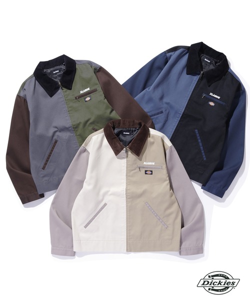 Dickies ブルゾン アウター XLARGE×DICKIES WORK JACKET メンズ