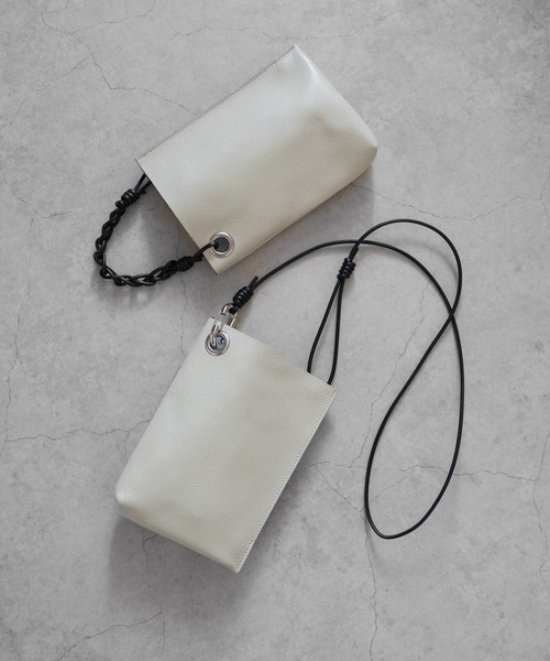SENTI（センティ） ショルダーバッグ 「 」SHRINK LEATHER MINI