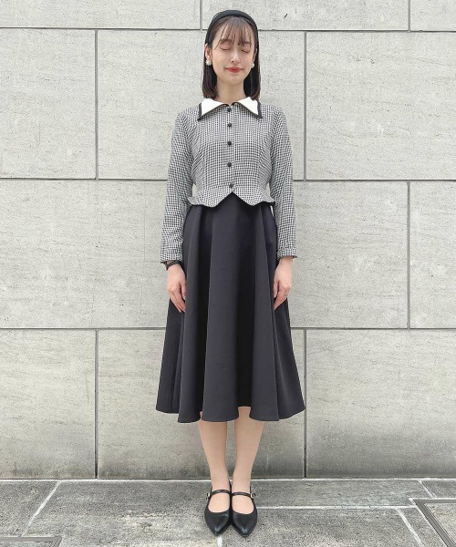 an another angelus 7分袖ワンピース an another angelus 7分袖ワンピース