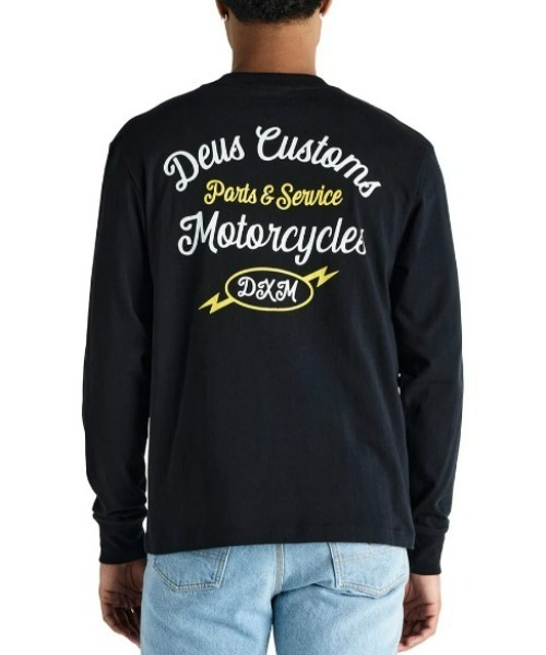 Deus Ex Machina☆IOTA LS TEE バックプリント 長袖 Tシャツ DEUS EX MACHINA tシャツ 「DEUS」Iota Ls Tee ロタロング