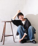 ワイドパンツ ジーンズ デニム デニムパンツ ...の詳細画像4