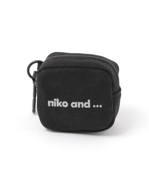 niko and…（ニコアンド） ポーチ オリジナルニコロゴキューブポーチ