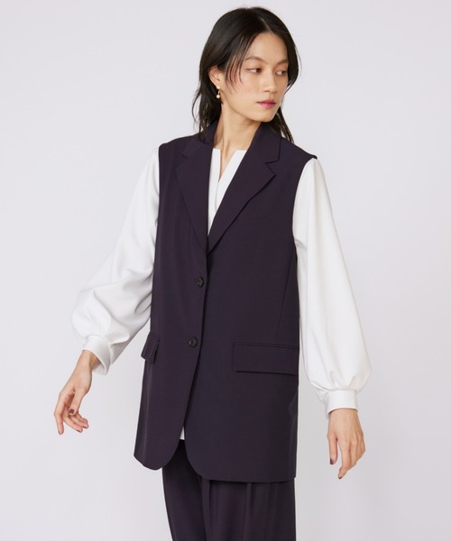 ジャーナルスタンダードレリューム　ツイーディーツイルテーラードジャケット 追加》ツイーディーツイルテーラードダブルジャケット