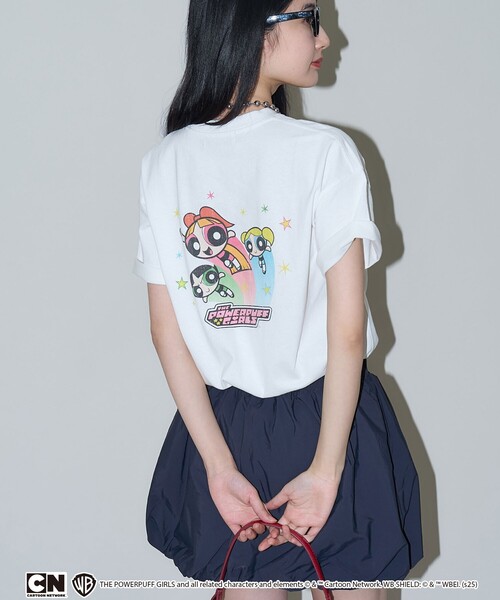 PUBLUX tシャツ PUBLUX/パブリュクス 「THE POWERPUFF GIRLS