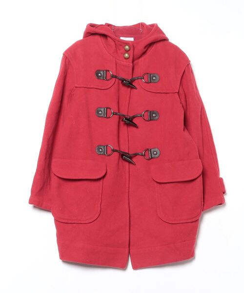 LANVIN ダッフルコート LANVIN en Bleu 「LANVIN Bleu」 ダッフルコート 36 レッド レディース